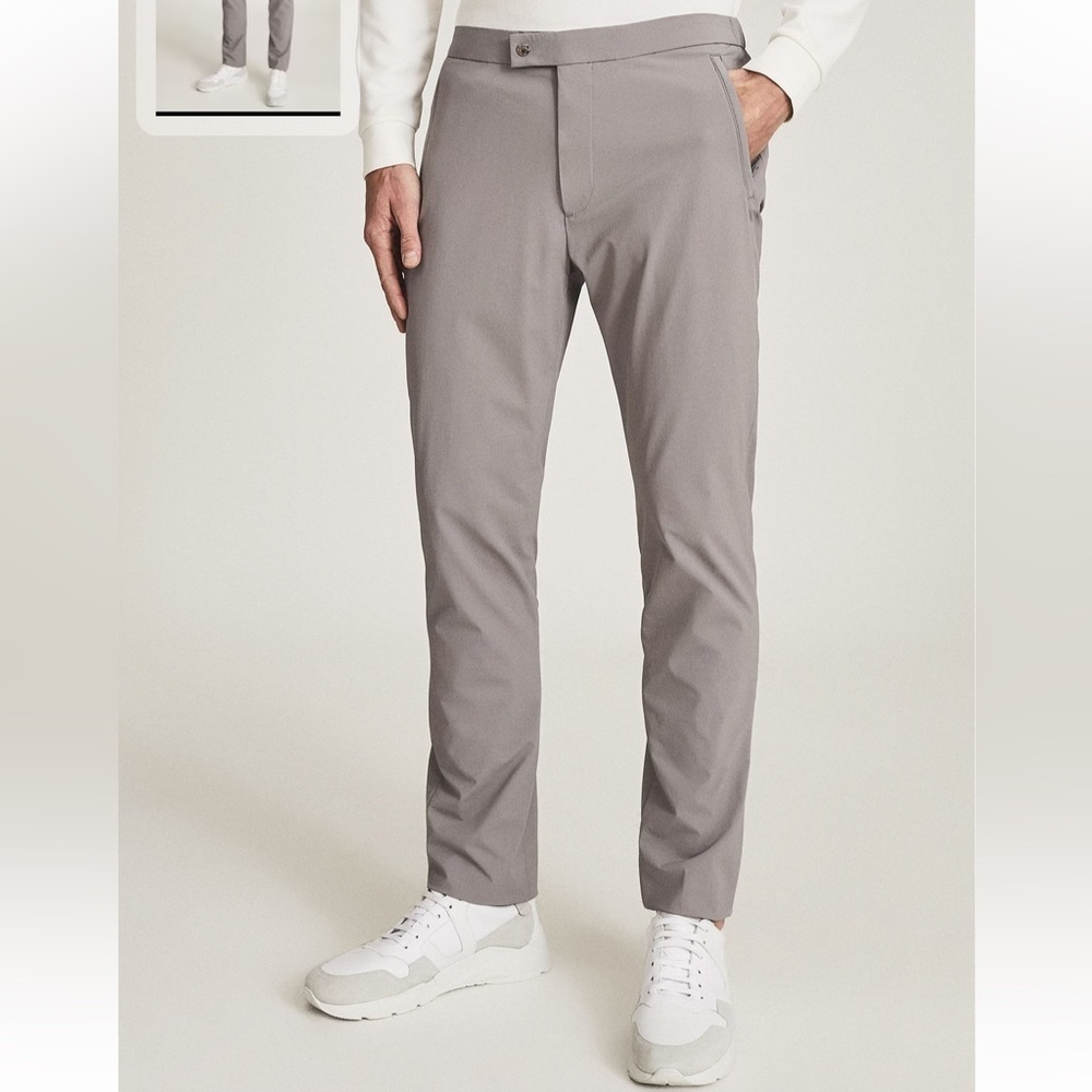 REISS RANGER SLIM FIT TROUSERS